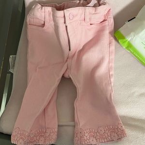 Pink capris never used